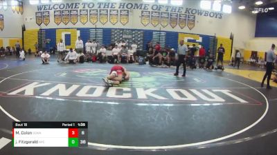 113 lbs Round 5 (8 Team) - Magnum Colon, SOWA /HWC vs Jack Fitzgerald, Naperville Central