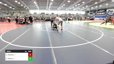 195 lbs Round Of 16 - Coy Raines, NY vs Xander Myers, OH