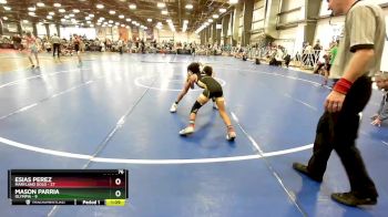 76 lbs Rd# 3 12:00pm Friday - Esias Perez, Maryland GOLD vs Mason Parria, Olympia