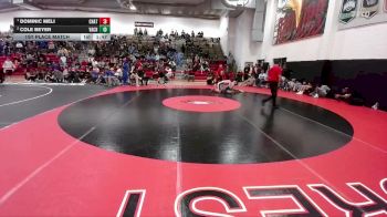 165 lbs 1st Place Match - Dominic Meli, Chatfield vs Cole Beyer, Valor Christian