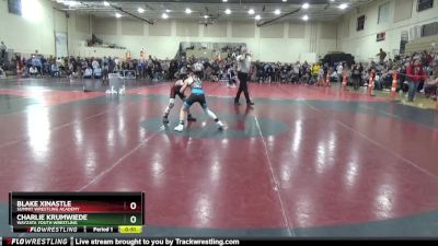 75 lbs Cons. Round 4 - Charlie Krumwiede, Wayzata Youth Wrestling vs Blake Xinastle, Summit Wrestling Academy