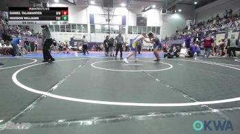 140 lbs Rr Rnd 2 - Daniel Talamantes, Bristow Elementary Wrestling Club vs Hudson Williams, Tiger Trained Wrestling