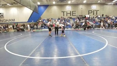 130 lbs Champ. Round 1 - Maxwell Millet, Northside Wrestling Club vs Iverson Pacheco, Peak Wrestling Club