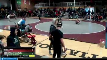 160 lbs Semifinal - Gabe Lake, Flathead vs Sebastian Prangley, Coeur D`Alene High School