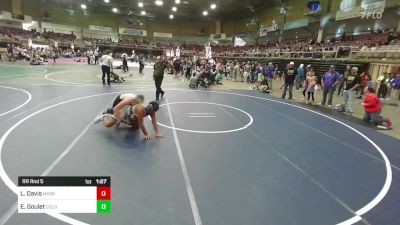 190 lbs Rr Rnd 5 - Luc Davis, Midwest Destroyers vs Ethan Goulet, Colorado Top Team