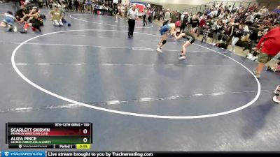 130 lbs Cons. Round 3 - Scarlett Skirvin, Franklin Wrestling Club vs Aliza Price, Ascend Wrestling Academy