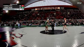 G 107 lbs Champ. Round 1 - Tommy Stone, Eagle vs Isabella Rice, Post Falls