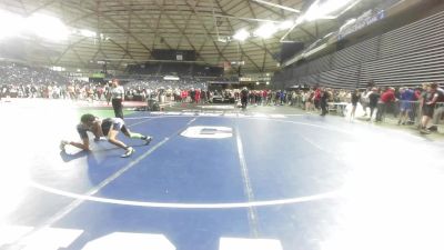 96 lbs Cons. Semis - Julius Arredondo, Mat Demon Wrestling Club vs Urijah Launit, Mat Demon Wrestling Club