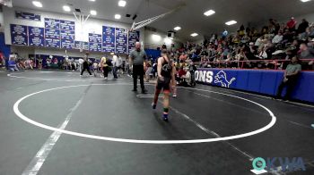 55 lbs Rr Rnd 3 - Aspen Shelton, Team Tulsa Wrestling Club vs Henry Hicks, Morris Wrestling Association