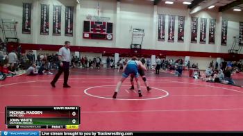197 lbs Champ. Round 2 - Michael Madden, Pacific (OR) vs John White, Southern Oregon
