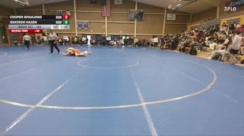 165 lbs Cons. Round 4 - Grayson Hagen, Doane vs Cooper Spaulding, Doane