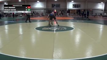 184 lbs Cons. Semi - Cody Brenner, Central Michigan vs Bradley Mayse, Grand Valley State