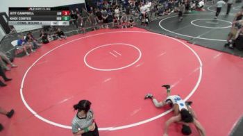 132 lbs Cons. Round 4 - Khoi Cortes, Rancho Bernardo WC vs Jett Campbell, LAWC