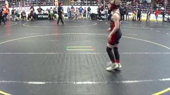 72 lbs Quarterfinal - Charlie Jones, Freeland WC vs Hudson Kowalewski, NBWC