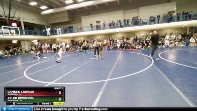 69 lbs Round 1 (4 Team) - Camden Lawson, Wasatch vs Kyler Robinson, Shootbox