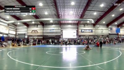 106 lbs Quarterfinal - Malachi Jordan, Virgin Valley vs Archie Mendez, Fernley