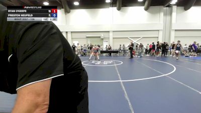 126 lbs Cons. Round 3 - Ryan O'Keefe, VA vs Preston Neufeld, FL