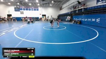 140 lbs Cons. Round 2 - Trinity Morbeto, Thunder Basin vs Kinzley Nusbaum, Burns/Pine Bluffs