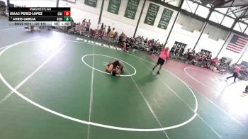 137-140 lbs Champ. Round 1 - Chris Garcia, Chainlink Wrestling Academy vs Isaac Perez-Lopez, Collinsville Wrestling Club