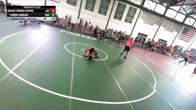 137-140 lbs Champ. Round 1 - Chris Garcia, Chainlink Wrestling Academy vs Isaac Perez-Lopez, Collinsville Wrestling Club