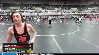 119 lbs Champ. Round 1 - Owen Wathke, Bay Port Wrestling Club vs Lincoln Egyhazi, Overtime