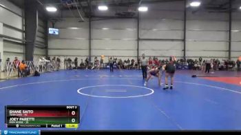 160 lbs Round 1 (6 Team) - Shane Saito, Team Ohio vs Joey Paretti, Iron Horse