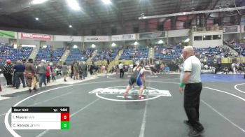 190 lbs Semifinal - Ira Moore, Havre WC vs Cesar Ramos Jr, EP Enforcers