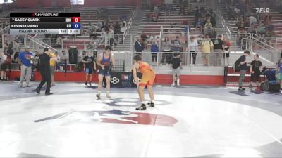 144 lbs Champ. Round 1 - Kasey Clark, Beast Mode Wrestling vs Kevin Lozano, Illinois