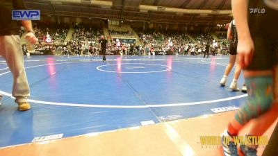 81 lbs Consi Of 4 - LILYANA WILSON, Storm Wrestling Center vs Madilynn Gallegos, Pomona Elite Girls