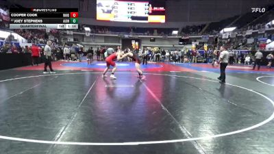 7A 190 lbs Quarterfinal - Joey Stephens, Albertville vs Cooper Cook, Vestavia Hills