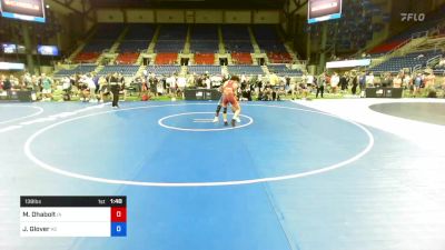 138 lbs Cons 16 #2 - Maximus Dhabolt, Iowa vs Julian Glover, Kansas