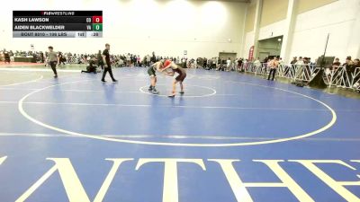 106 lbs Consi Of 64 #2 - Kash Lawson, CO vs Aiden Blackwelder, VA