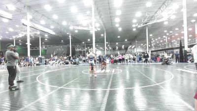 122 lbs Rr Rnd 1 - Keegan Barrick, Team Nauman Silver Fox - HSC vs Tyler Saney, Myland Wrestling Academy - HSC