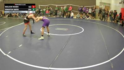 150 lbs Cons. Round 3 - Kingston Smith, Sumner vs Malachi Wages, Thurston