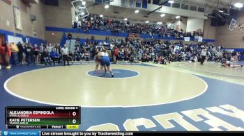 235lbs Cons. Round 4 - Katie Petersen, Tahoma (Girls) vs Alejandria Espindola, Othello (Girls)