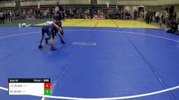 65 lbs Cons. Round 2 - Cole Cuyler, Askren Wrestling Academy vs Mac Binek, Pursuit