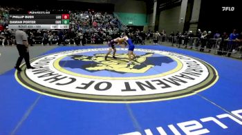 165 lbs Champ. Round 1 - Phillip Bush, Lassen vs Damian Porter, Carson