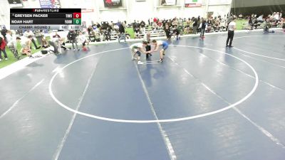 16U Boys - 120 lbs Champ. Round 1 - Isaiah Perez, Illinois vs Izaius McDonald, Wyoming