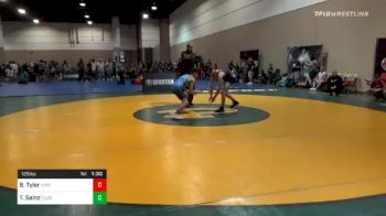 125 lbs Prelims - Billy Tyler, Virginia vs Tristan Sainz, Florida