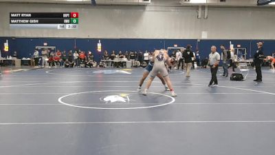 165 lbs 5th Place - Matt Ryan, Bridgeport vs Matthew Gish, Roger Williams