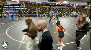 110 lbs Cons. Round 2 - Larisza Gomez Guevara, DeKalb vs Anya Rivera, Williamsburg