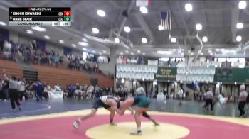 165 lbs Cons. Round 7 - Dane Blair, La Costa Canyon vs Enoch Edwards, Centennial