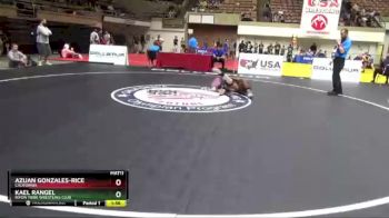 119 lbs Cons. Round 2 - Azuan Gonzales-Rice, California vs Kael Rangel, Ripon Tribe Wrestling Club