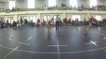 165 lbs Cons. Round 4 - Cooper McCloy, Wabash vs Brayden Kuhling, Mount St. Joseph