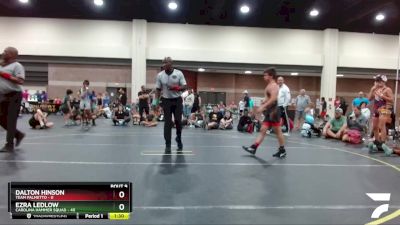 107 lbs Finals (8 Team) - Dalton Hinson, Team Palmetto vs Ezra Ledlow, Carolina Hammer Squad