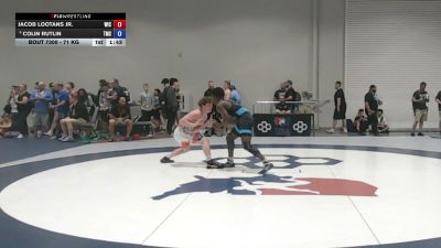 71 kg Champ. Rd Of 32 - Jacob Lootans Jr., Weigh In Club vs Colin Rutlin, Team Missouri Select