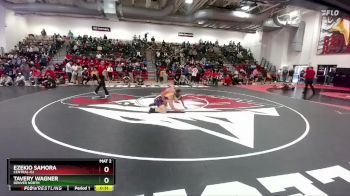 165 lbs Cons. Round 2 - Ezekio Samora, Central-GJ vs Tavery Wagner, Denver North