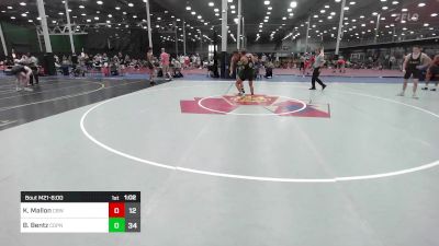 162 lbs Rr Rnd 1 - Kevin Mallon, Central Bucks West vs Benny Bentz, Central Dauphin