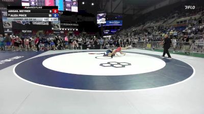125 lbs Champ. Rd Of 64 - Abigail Meyrer, IA vs Aliza Price, WA