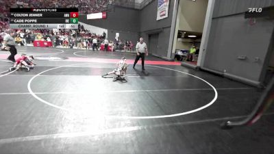 63 lbs Champ. Round 1 - Colton Jenner, Askren Wrestling Academy vs Cade Poppe, IGH/ RT Elite